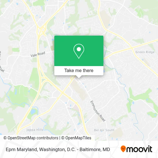 Epm Maryland map