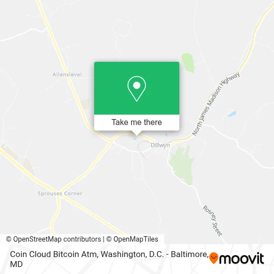 Coin Cloud Bitcoin Atm map