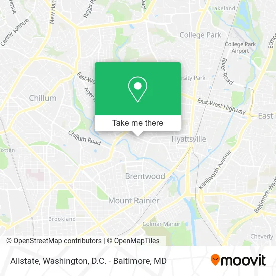 Allstate map