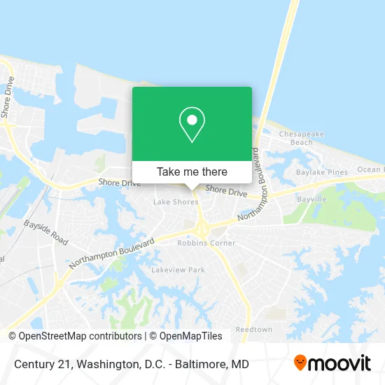 Century 21 map