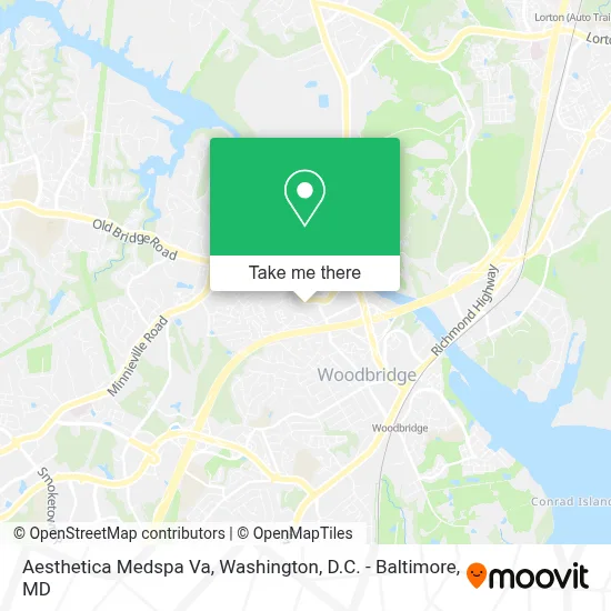 Aesthetica Medspa Va map