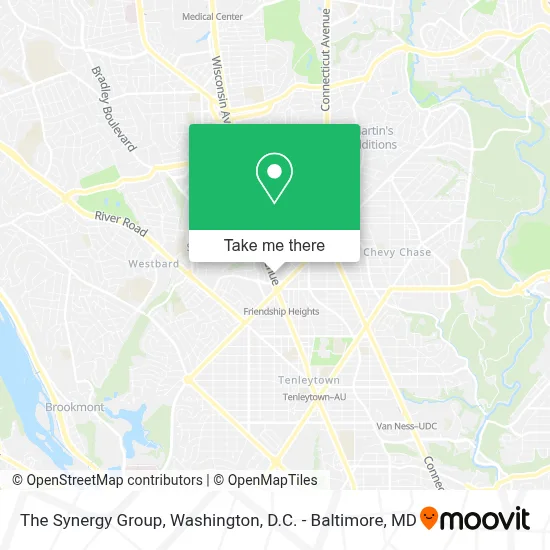 The Synergy Group map
