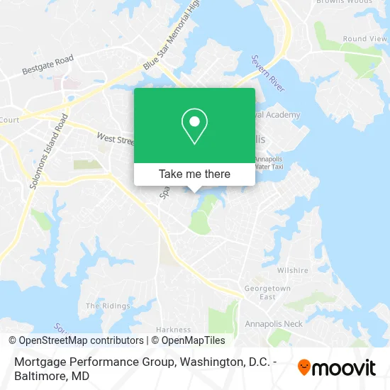 Mortgage Performance Group map