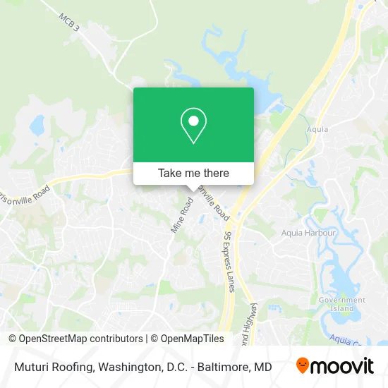 Muturi Roofing map