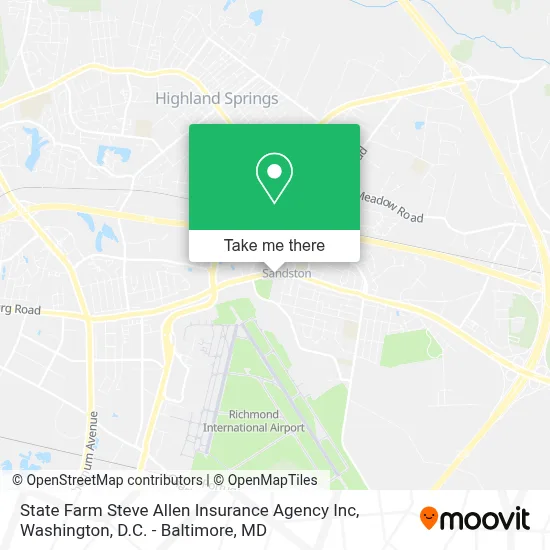 State Farm Steve Allen Insurance Agency Inc map