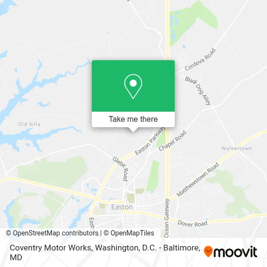 Coventry Motor Works map