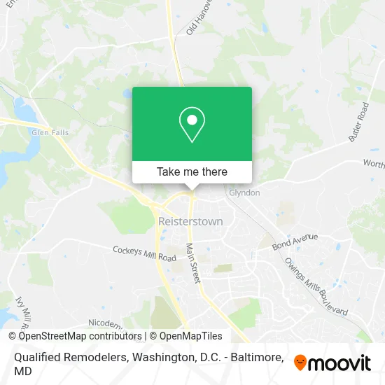 Qualified Remodelers map