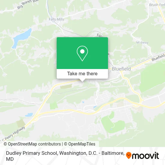Dudley Primary School map
