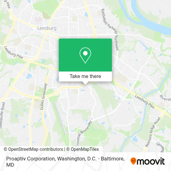 Proaptiv Corporation map