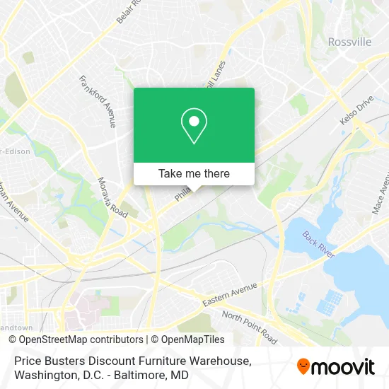 Price Busters Discount Furniture Warehouse map