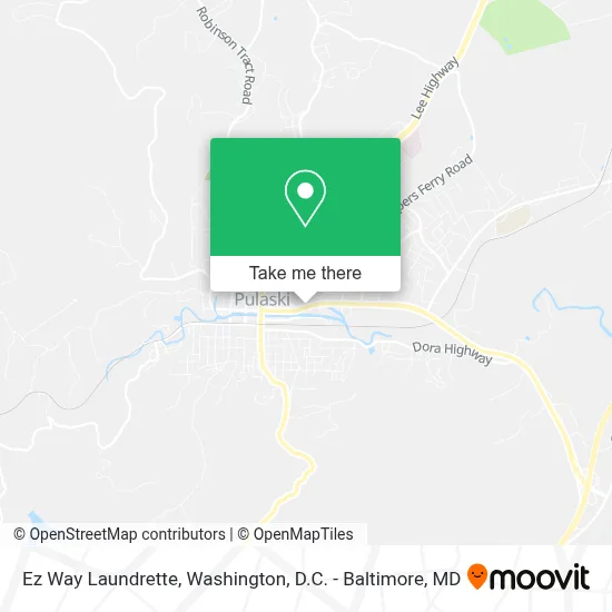 Ez Way Laundrette map
