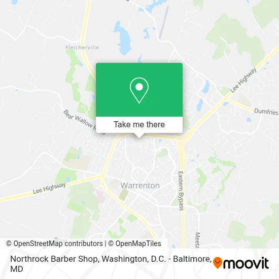 Northrock Barber Shop map