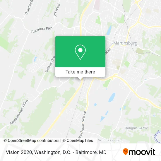 Vision 2020 map