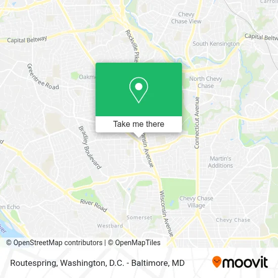 Routespring map