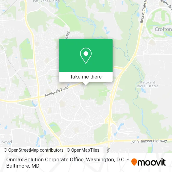 Onmax Solution Corporate Office map