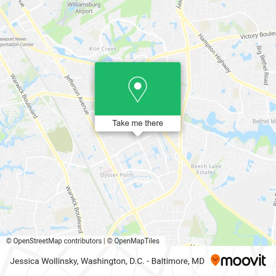 Jessica Wollinsky map