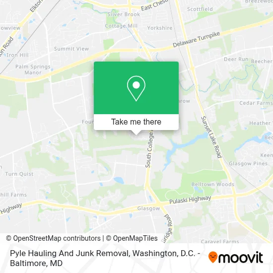Pyle Hauling And Junk Removal map