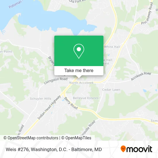 Weis #276 map