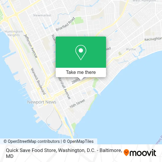 Quick Save Food Store map