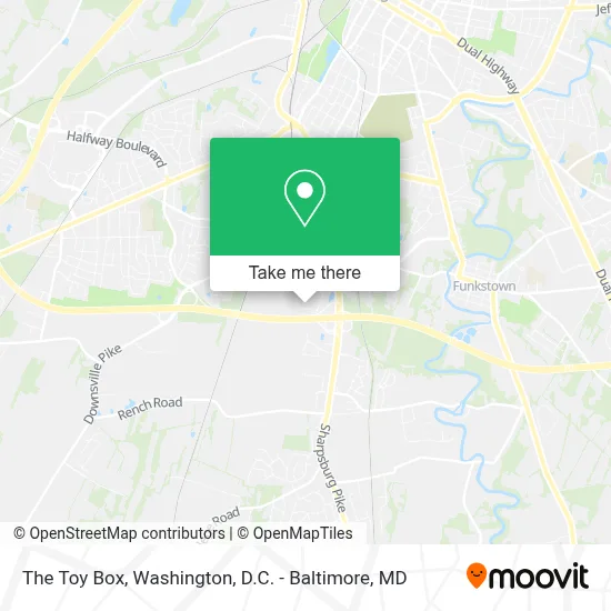The Toy Box map