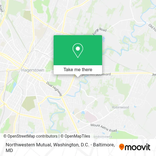 Northwestern Mutual map