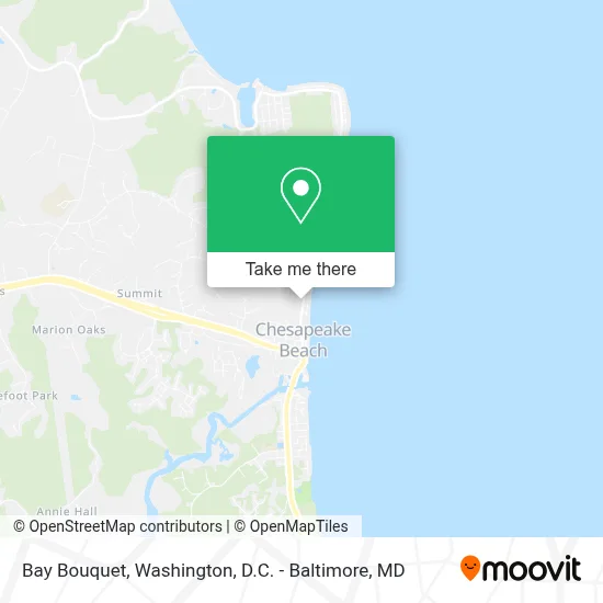 Bay Bouquet map