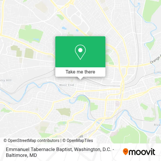 Emmanuel Tabernacle Baptist map