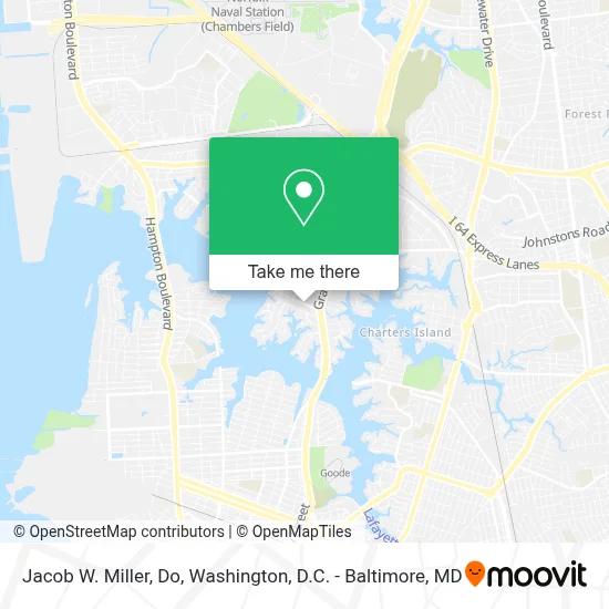Jacob W. Miller, Do map