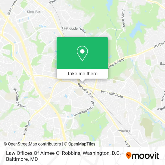 Law Offices Of Aimee C. Robbins map