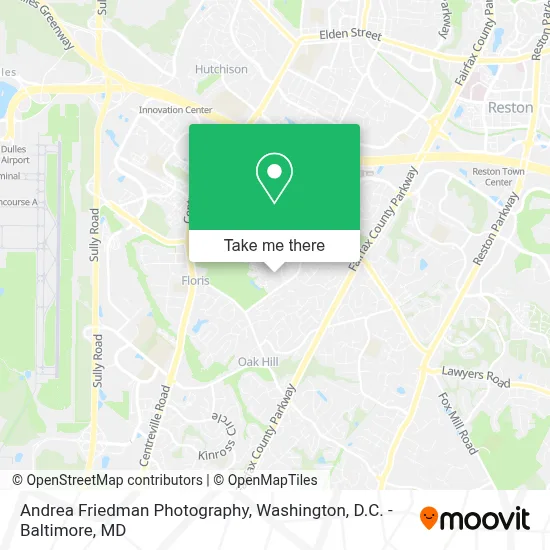 Andrea Friedman Photography map