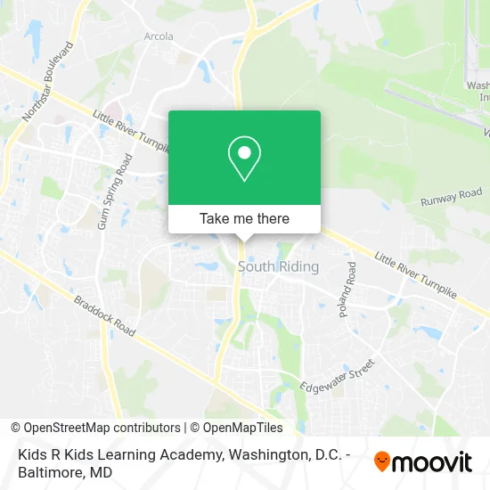 Kids R Kids Learning Academy map