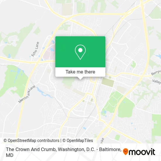 The Crown And Crumb map