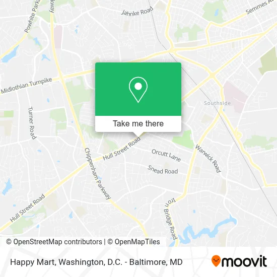 Happy Mart map