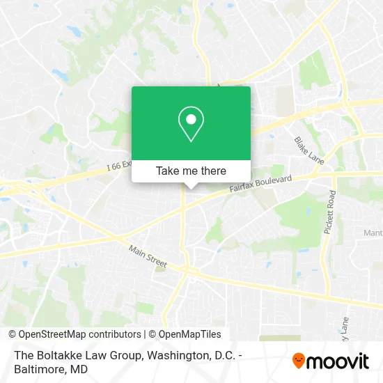 The Boltakke Law Group map