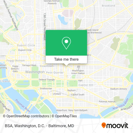 Bsa map