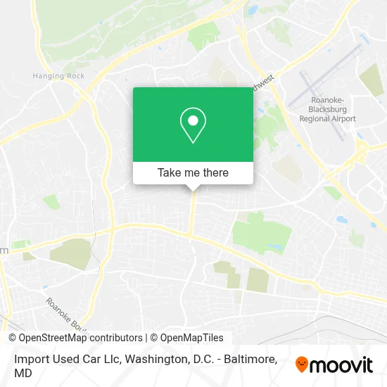 Import Used Car Llc map