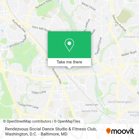 Rendezvous Social Dance Studio & Fitness Club map