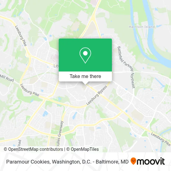 Paramour Cookies map