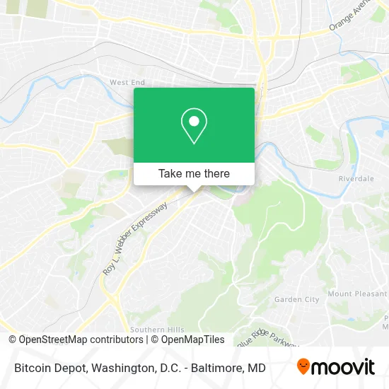 Bitcoin Depot map