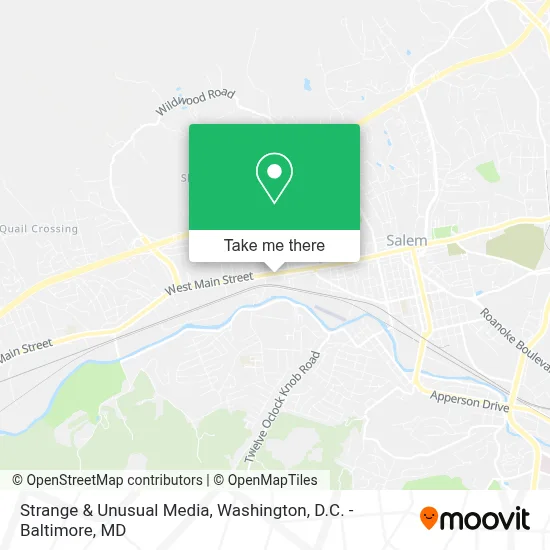 Strange & Unusual Media map