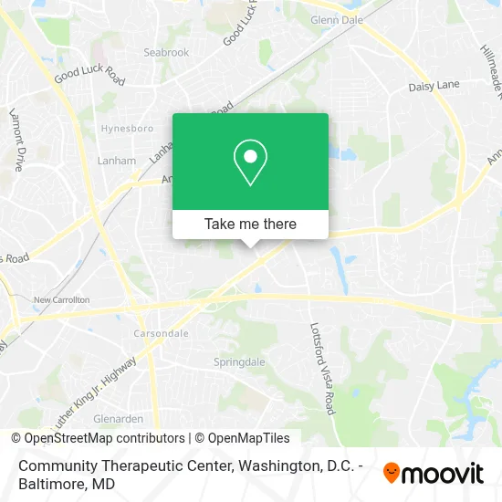 Community Therapeutic Center map