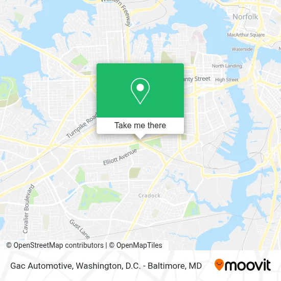 Gac Automotive map