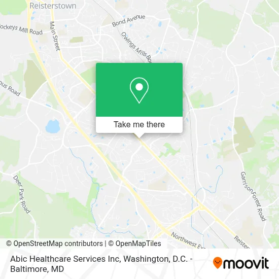 Abic Healthcare Services Inc map