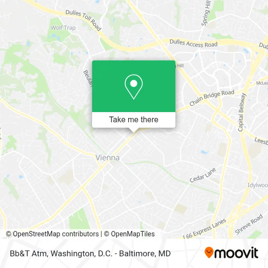 Bb&T Atm map