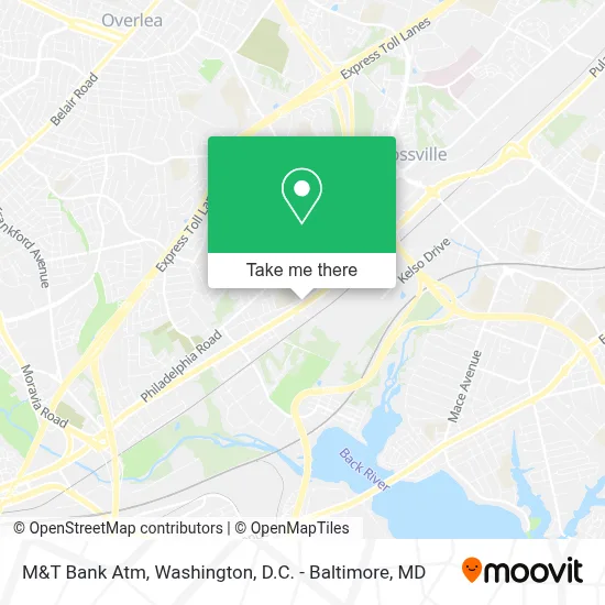 M&T Bank Atm map