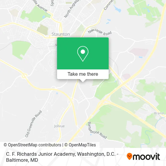 C. F. Richards Junior Academy map