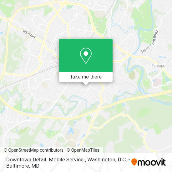 Downtown Detail. Mobile Service. map