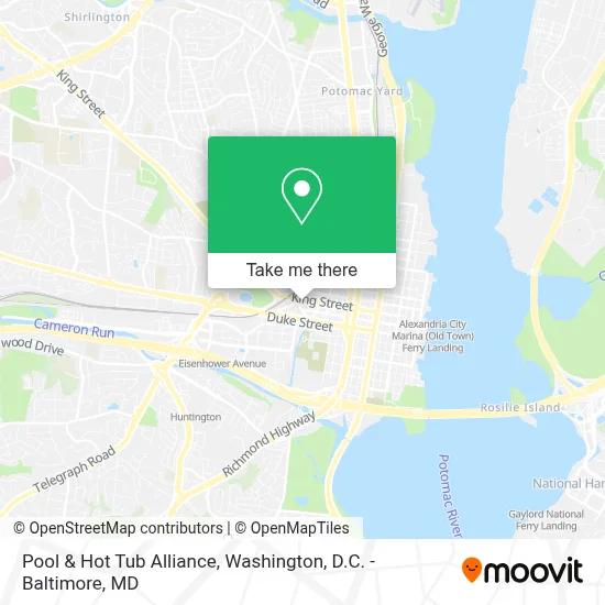 Pool & Hot Tub Alliance map