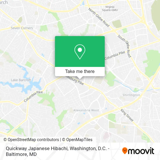 Quickway Japanese Hibachi map