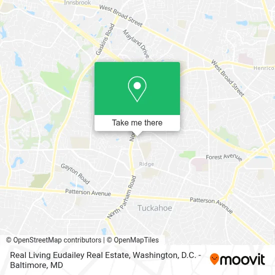 Real Living Eudailey Real Estate map